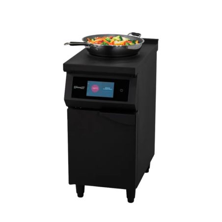 FOURNEAU À INDUCTION POUR WOK 400 NOIRE