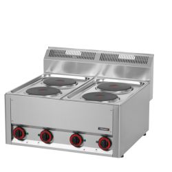 FOURNEAU ÉLECTRIQUE À POSER 4 FEUX T 66