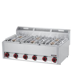 FOURNEAU GAZ À POSER 6 FEUX L 99