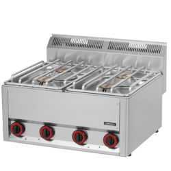 FOURNEAU GAZ À POSER 4 FEUX L 66