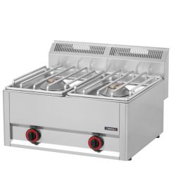 FOURNEAU GAZ À POSER 2 FEUX 66