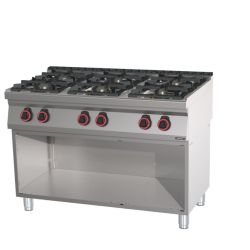 FOURNEAU GAZ À POSER 6 FEUX HP 120