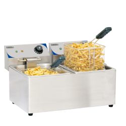 FRITEUSE ÉLECTRIQUE 2 X 8 LITRES