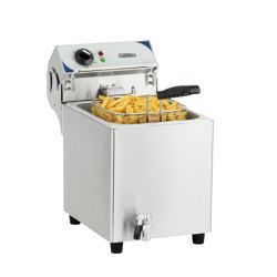 FRITEUSE ÉLECTRIQUE AVEC VANNE DE VIDANGE 7 LITRES