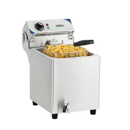 FRITEUSE ÉLECTRIQUE AVEC VANNE DE VIDANGE 7 LITRES