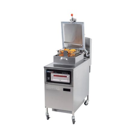 FRITEUSE ÉLECTRIQUE À PRESSION AVEC FILTRATION 25 LITRES 14KW