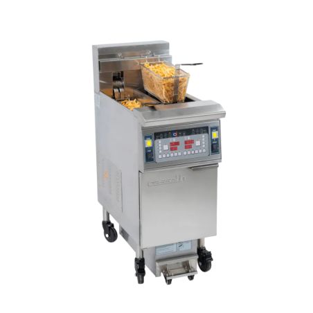 FRITEUSE ÉLECTRIQUE AVEC FILTRATION 2 X 12 LITRES 17KW