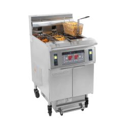 FRITEUSE ÉLECTRIQUE AVEC FILTRATION 12 + 22 LITRES 8,5+17KW