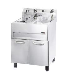 FRITEUSE ÉLECTRIQUE SUR PIEDS 2 X 13 LITRES