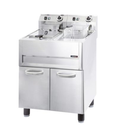 FRITEUSE ÉLECTRIQUE SUR PIEDS 2 X 13 LITRES