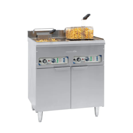 CASSELIN - Friteuse électrique sur pieds 2 x 16 litres
