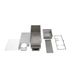 FRITEUSE ÉLECTRIQUE AVEC RELEVAGE AUTOMATIQUE ET FILTRATION 22 LITRES 17KW