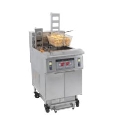 FRITEUSE ÉLECTRIQUE AVEC RELEVAGE AUTOMATIQUE ET FILTRATION 2 X 22 LITRES 17+17K