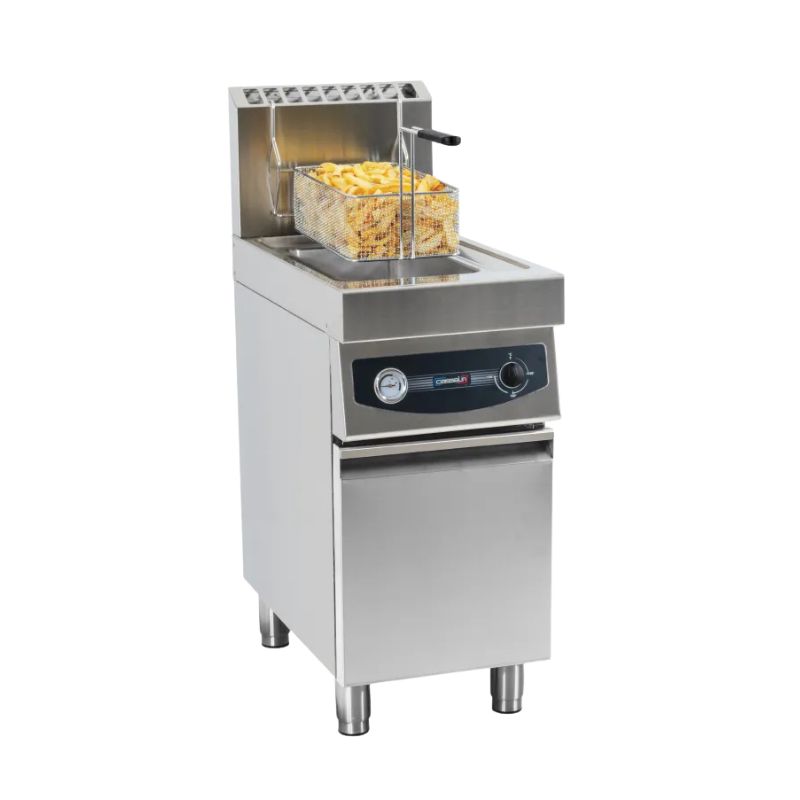FRITEUSE GAZ AVEC SOUBASSEMENT 17 LITRES