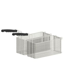 LOT DE 2 PANIERS 6,5L POUR FRITEUSE 16 LITRES