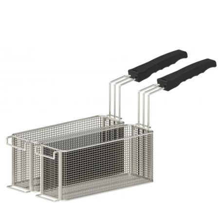 LOT DE 2 PANIERS 4,5L POUR FRITEUSE 10 LITRES