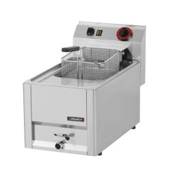 FRITEUSE ÉLECTRIQUE À POSER AVEC VANNE DE VIDANGE 8 LITRES 33