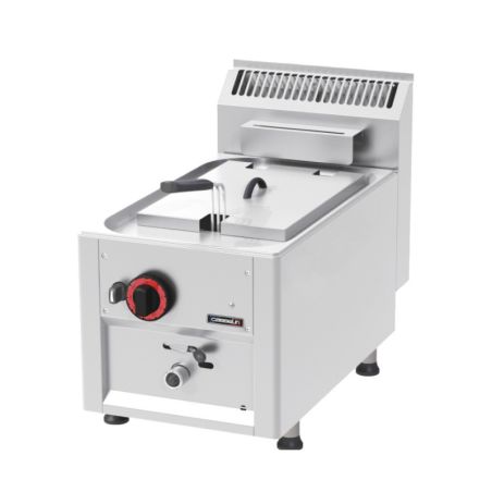 FRITEUSE GAZ À POSER AVEC VANNE DE VIDANGE 8 LITRES 33 ligne 600