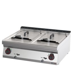 FRITEUSE ÉLECTRIQUE À POSER 2 X 13 LITRES 80