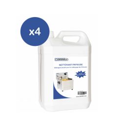 LOT DE 4 - NETTOYANT FRITEUSE 5L