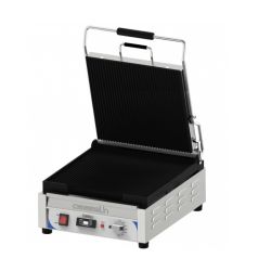 CASSELIN - GRILL PANINI XL PREMIUM RAINURÉE - LISSE AVEC MINUTEUR
