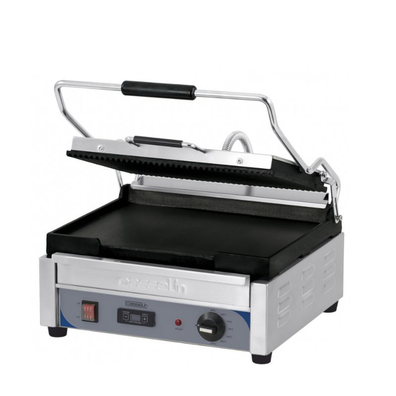 CASSELIN - GRILL PANINI GRAND PREMIUM RAINURÉE - RAINURÉE AVEC MINUTEUR