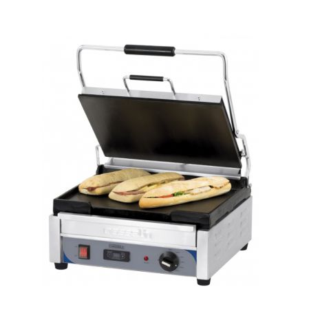CASSELIN - GRILL PANINI GRAND PREMIUM LISSE - LISSE AVEC MINUTEUR