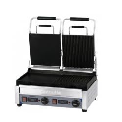 CASSELIN - GRILL PANINI DOUBLE PREMIUM MIXTE AVEC MINUTEUR