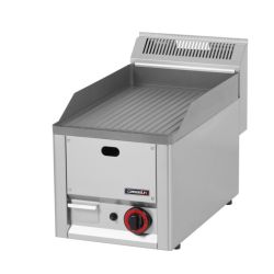 CASSELIN - PLAQUE À SNACKER FONTE RAINURÉE 33 GAZ ligne 600