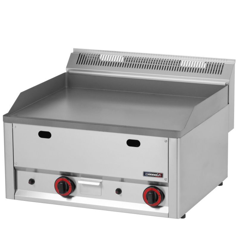 CASSELIN - PLAQUE À SNACKER FONTE LISSE 66 GAZ ligne 600