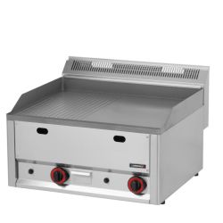 CASSELIN - PLAQUE À SNACKER FONTE RAINURÉE LISSE 66 GAZ ligne 600