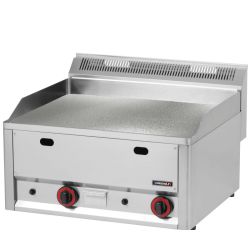 CASSELIN - PLAQUE À SNACKER CHROME TEXTURÉE 66 GAZ ligne 600