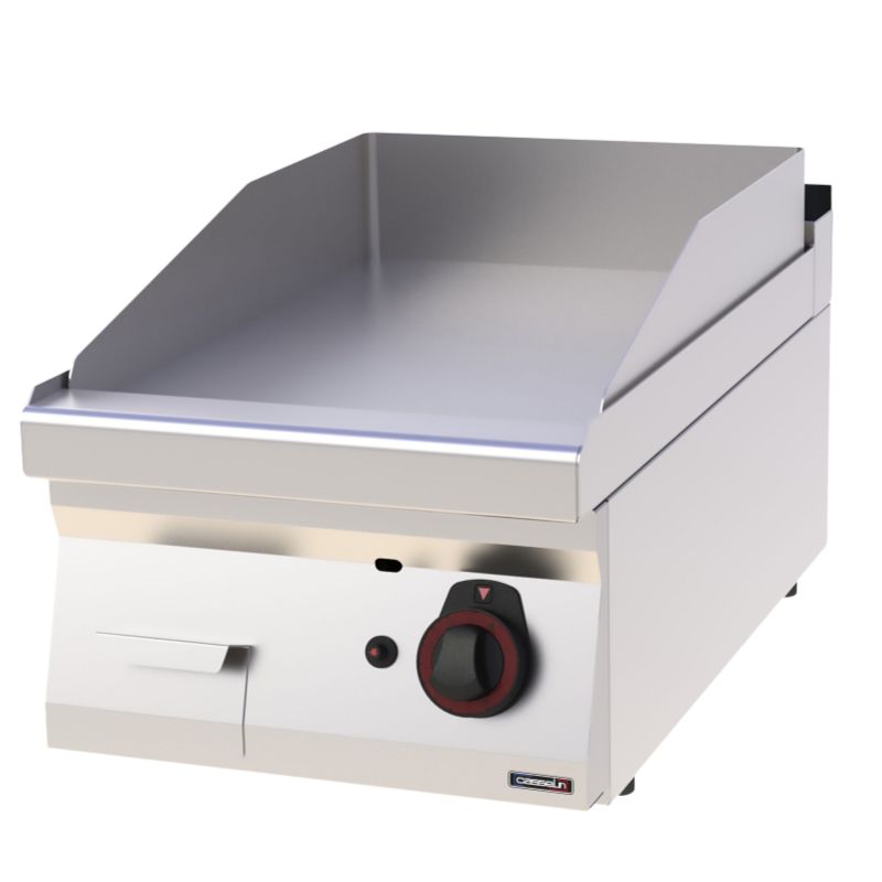 PLAQUE À SNACKER CHROME LISSE GAZ 40ligne 700