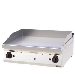 PLAQUE À SNACKER CHROME LISSE GAZ 80ligne 700