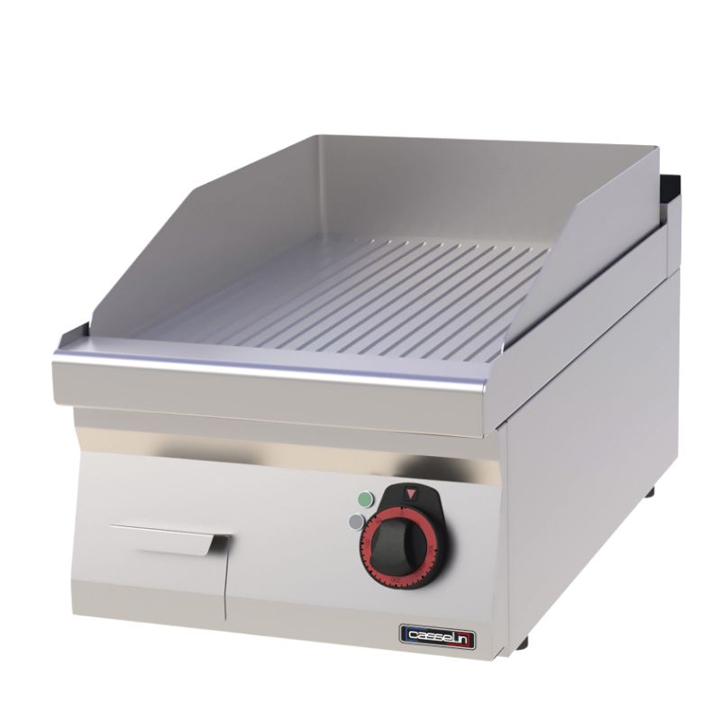 PLAQUE À SNACKER CHROME RAINURÉE 40