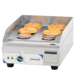 CASSELIN - PLAQUE À SNACKER ÉLECTRIQUE COMPACTE PREMIUM RAINURÉE