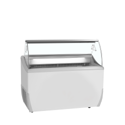 Vitrine pour glace en bac