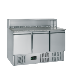 Comptoir à pizza GN1/1+2 à...