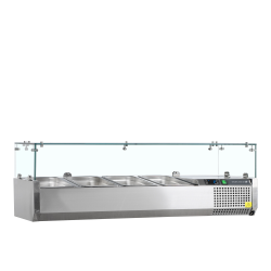 Vitrine réfrigérée GN1/3 +2...