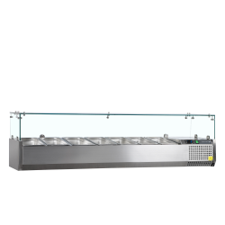 Vitrine réfrigérée GN1/3 +2...