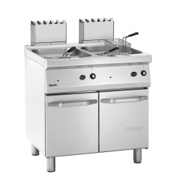 Friteuse gaz 700, L800, 2x15L