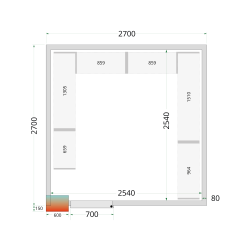 Panneaux de chambre froide...