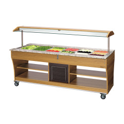 Chariot buffet, froid, 6x...
