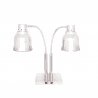 SOFRACA - LAMPE CHAUFFANTE SUR PIED DOUBLE CHROMEE