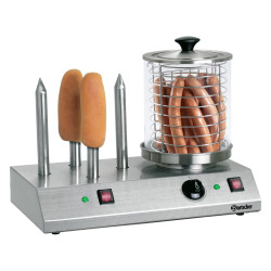 Appareil hot-dogs, 4 toasts