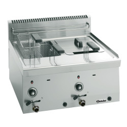 Friteuse gaz 600, B600, 2x8L