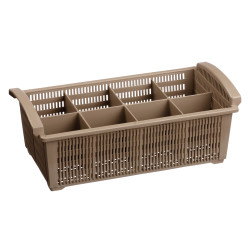 Panier à couverts, à 8 cases