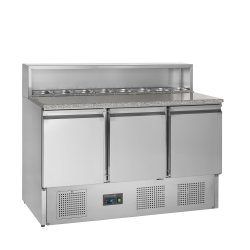 Comptoir à pizza GN1/1 +2 à...