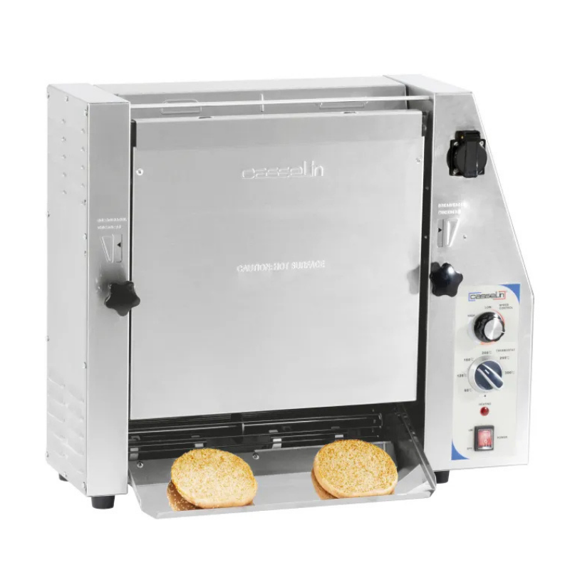 CASSELIN -  Toasteur vertical grande vitesse 3600 toasts/heure -1800 hamburgers