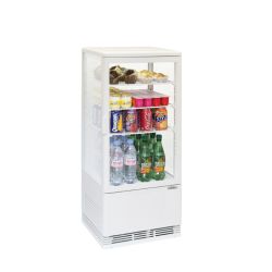 CASSELIN - VITRINE RÉFRIGÉRÉE POSITIVE 98L BLANCHE